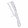 Wide Tooth Detangle & Style Comb - White