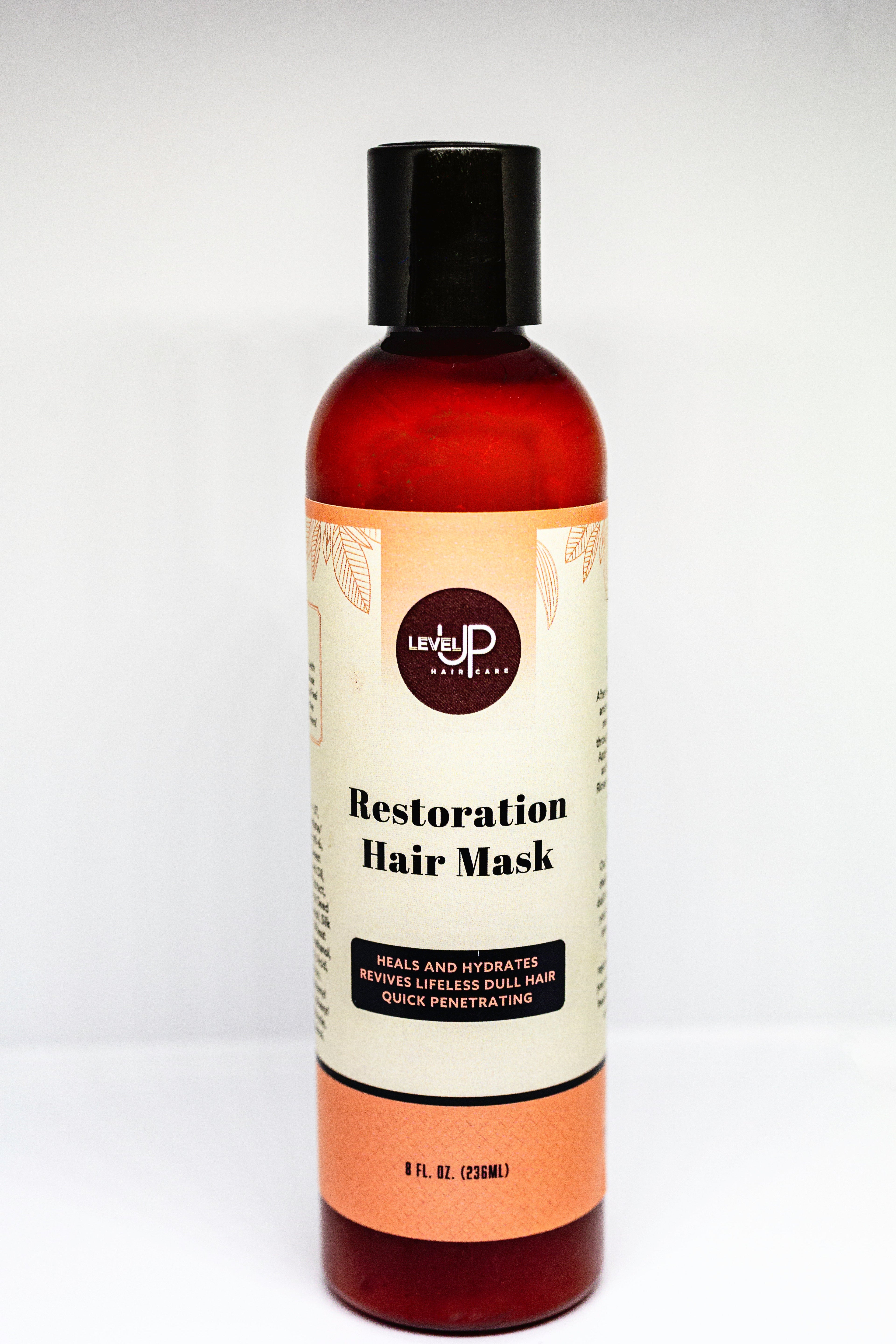LEVEL UP RESTORATION HAIR MASK 8 oz.